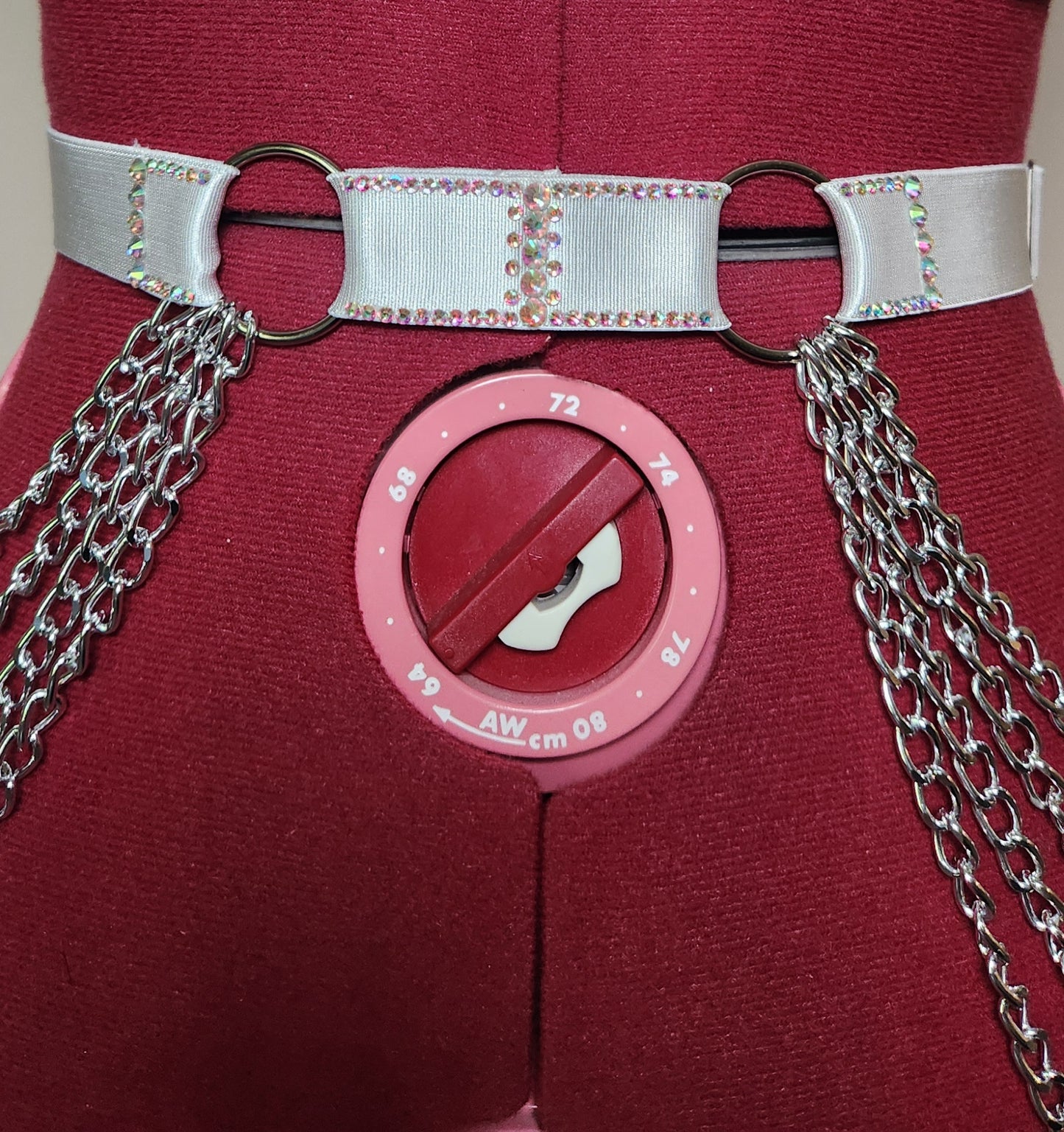 Rave Royalty : Electric Thunder White Festival Harness, Clothing & Accessories